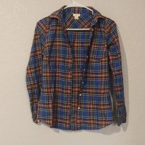 JCrew Flannel